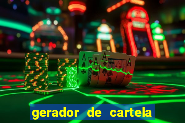 gerador de cartela bingo 1 a 75